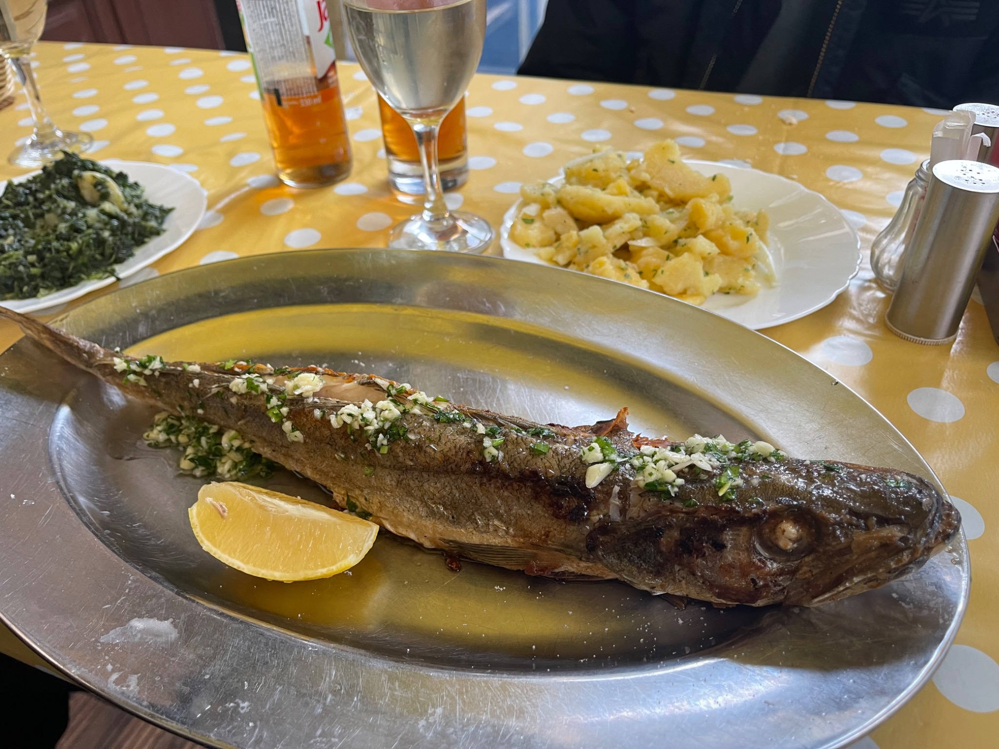 Frischer Fisch und mediterrane Küche